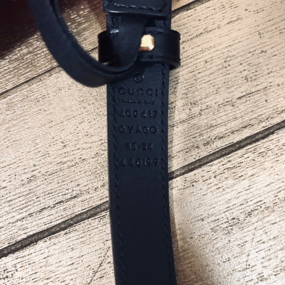Authentic Gucci Leather Belt Woman’s